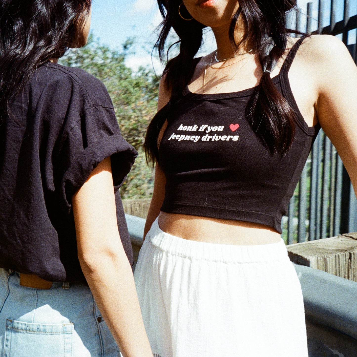 Honk if You ♥️ Jeepney Drivers Tank Top