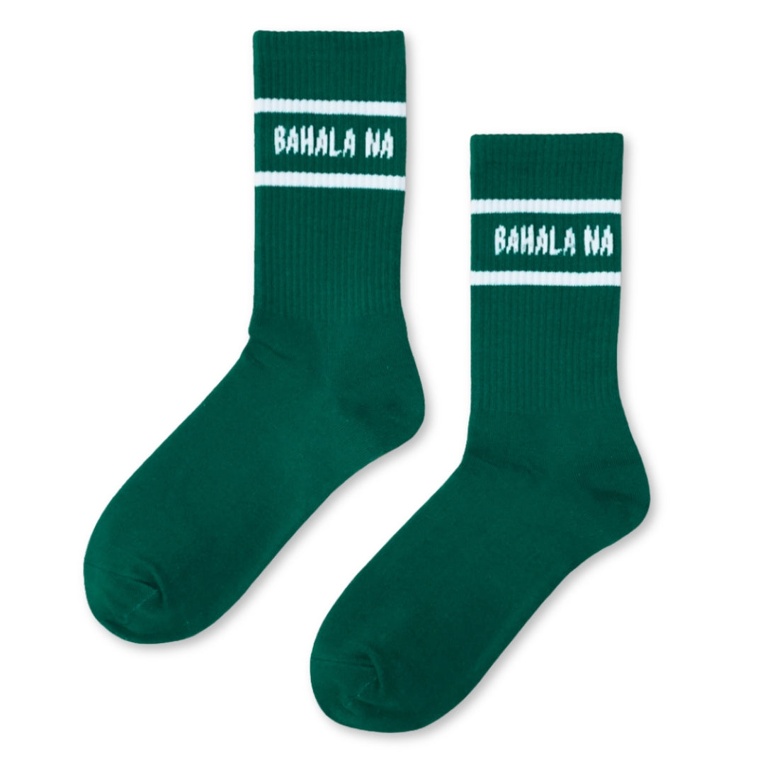 Bahala Na Holiday Socks - Green