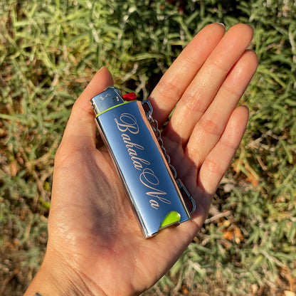 Bahala Na Lighter Case Keychain
