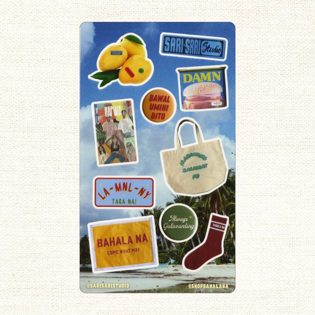 Bahala Na x Sari-Sari Studio Sticker Sheet